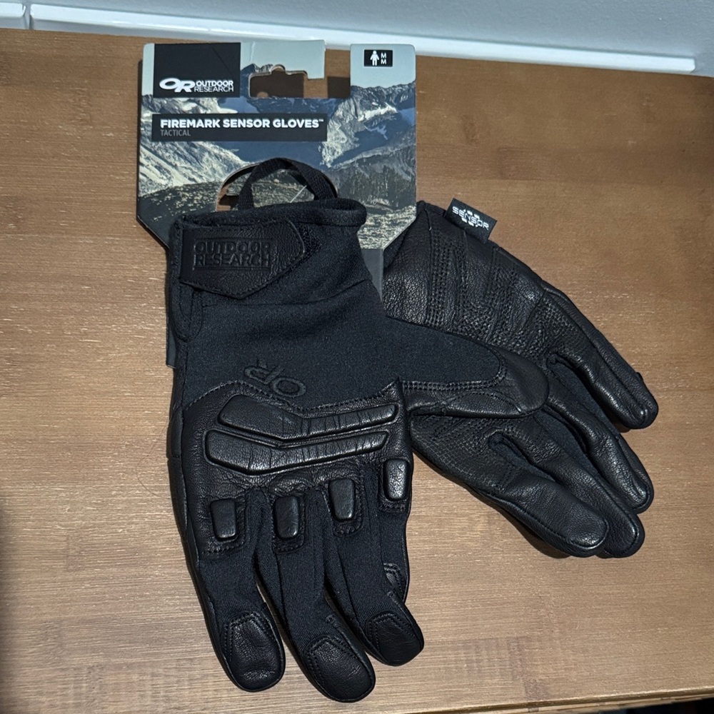 Outdoor Research Firemark Sensor Tactical Gloves - Black